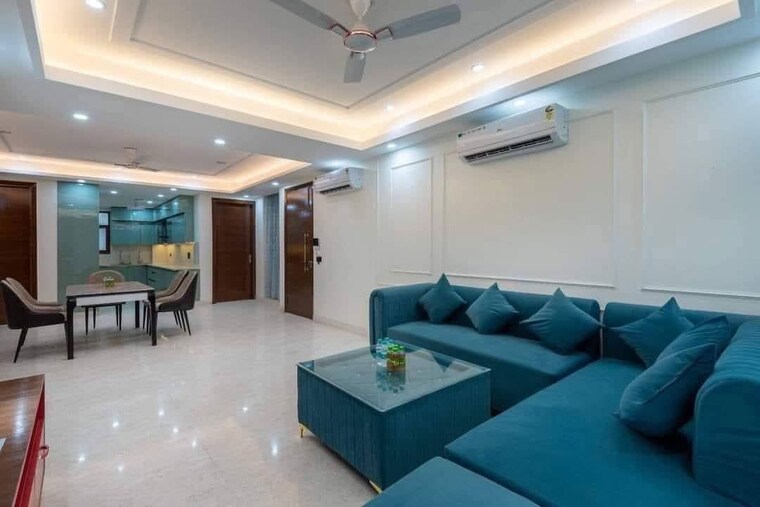 Living Room, sushant lok iii 4 Bedroom 2350 Sq.Ft. Builder Floor In Sushant Lok Iii Gurgaon 10448858