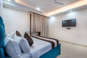Bedroom in 4 BHK Builder Floor at Sushant Lok Iii – for Rent