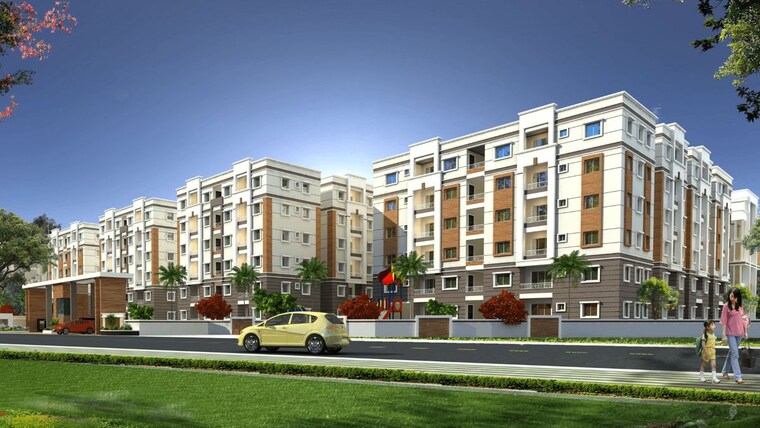 Exterior View, jagsons-pride 3 Bedroom 1600 Sq.Ft. Apartment In Suraram Colony Hyderabad 10448874