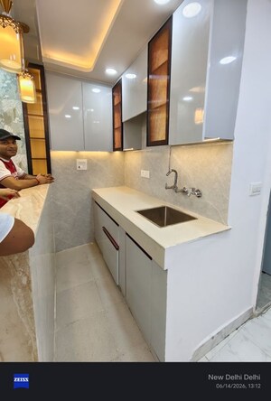 Kitchen in 1 BHK Builder Floor at Govindpuri – for Sale