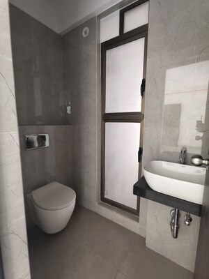 Bathroom in 1 BHK Apartment at Raymond Ten X Habitat, Pokhran Road No Two – for Sale