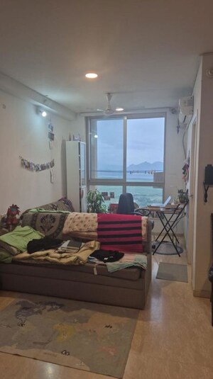 Living Room in 1 RK Apartment at Hiranandani Solitaire Studio Apartment, Ghodbunder Road – for Sale