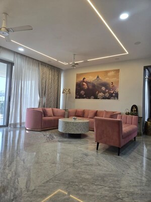 Living Room in 4 BHK Apartment at The Wadhwa The Address Vista, Ghatkopar West – for Rent