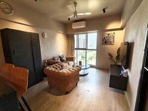 Living Room in 1 BHK Apartment at Lodha Belmondo, Gahunje – for Sale
