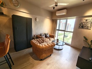 Living Room in 1 BHK Apartment at Lodha Belmondo, Gahunje – for Sale
