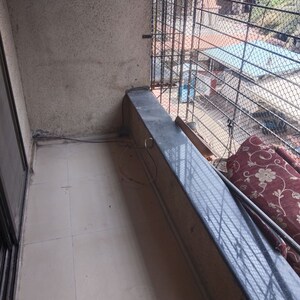 Balcony in 2 BHK Apartment at Ballaleshwar CHS Vichumbe, Vichumbe – for Rent