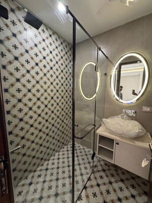 Bathroom in 4 BHK Builder Floor at Green Fields Colony – for Sale