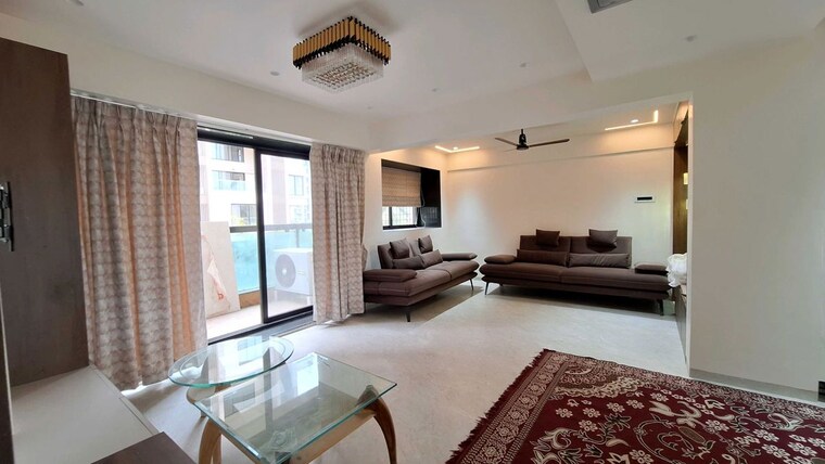 Living Room, sheth-konark-splendour 3 Bedroom 1700 Sq.Ft. Apartment In Wadgaon Sheri Pune 10449064