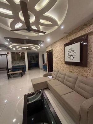 Kitchen in 3 BHK Apartment at Rajapushpa Regalia, Kokapet – for Rent