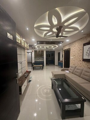 Kitchen in 3 BHK Apartment at Rajapushpa Regalia, Kokapet – for Rent