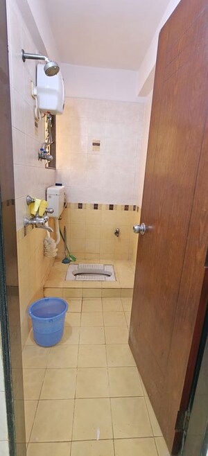 Bathroom in 1 BHK Apartment at Bhoomi Park, Malad West – for Rent