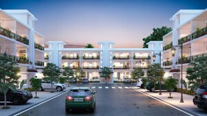 3 BHK Builder Floor – Exterior View View at Central Park Flower Valley, Sohna Sector 33 - for Sale