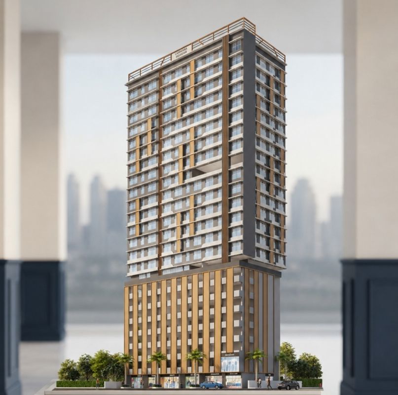 3 BHK 905 Sq.Ft. Apartment in Relliance Lashkaria Solitaire