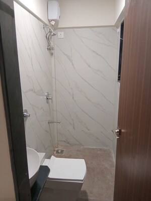 Bathroom in 2 BHK Apartment at DD Om Makarand Heights, Ghatkopar East – for Sale