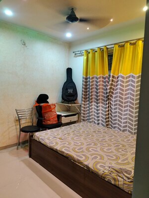 Living Room in 2 BHK Apartment at Goel Ganga Aria, Dhanori – for Rent