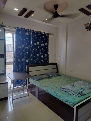 Bedroom in 2 BHK Apartment at Goel Ganga Aria, Dhanori – for Rent