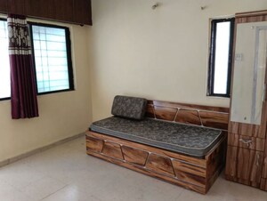 Bedroom in 2 BHK Apartment at Goodwill Orchids, Dhanori – for Rent