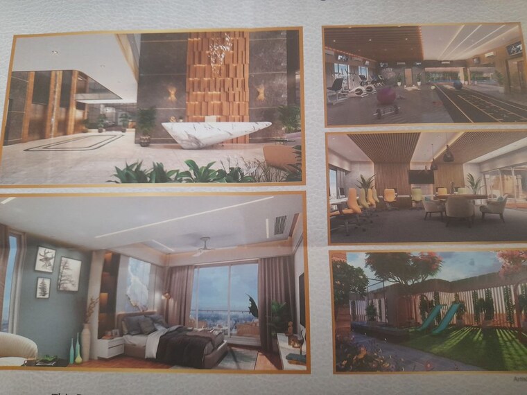 Kitchen, goel-ganga-asmi 3 Bedroom 1400 Sq.Ft. Apartment In Wakad Pune 10449106