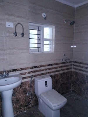 Bathroom in 3 BHK Builder Floor at TDI The Grand Retreat, Sector 88 – for Rent