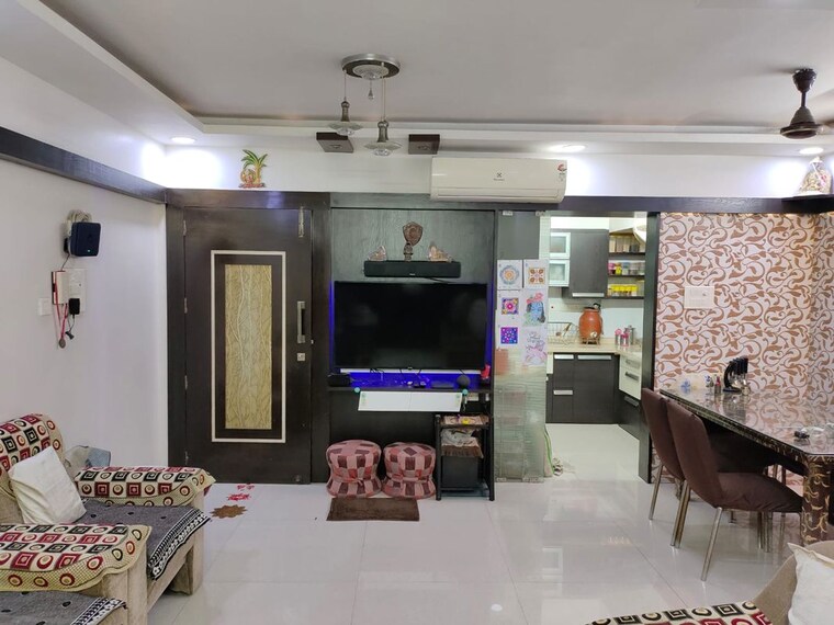 Living Room, hari-niwas-chs 2 Bedroom 900 Sq.Ft. Apartment In Kamothe Navi Mumbai 10449175