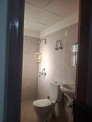 Bathroom in 4 BHK Builder Floor at BPTP Parkland Pride Phase 2, Sector 77 – for Rent