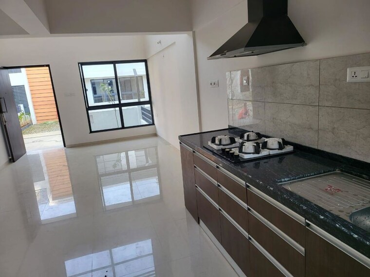 Kitchen, gera-world-of-joy 3 Bedroom 1500 Sq.Ft. Villa In Kharadi Pune 10449202