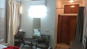 Living Room in 1 BHK Builder Floor at Greater Kailash I – for Rent