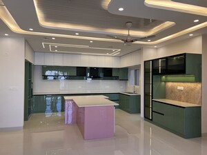Kitchen in 3.5 BHK Apartment at Adarsh Lakefront Phase 2, Marathahalli Orr – for Rent
