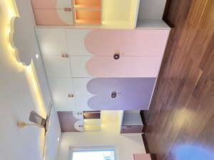 Bedroom in 3.5 BHK Apartment at Adarsh Lakefront Phase 2, Marathahalli Orr – for Rent