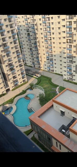 Balcony in 3.5 BHK Apartment at Adarsh Lakefront Phase 2, Marathahalli Orr – for Rent