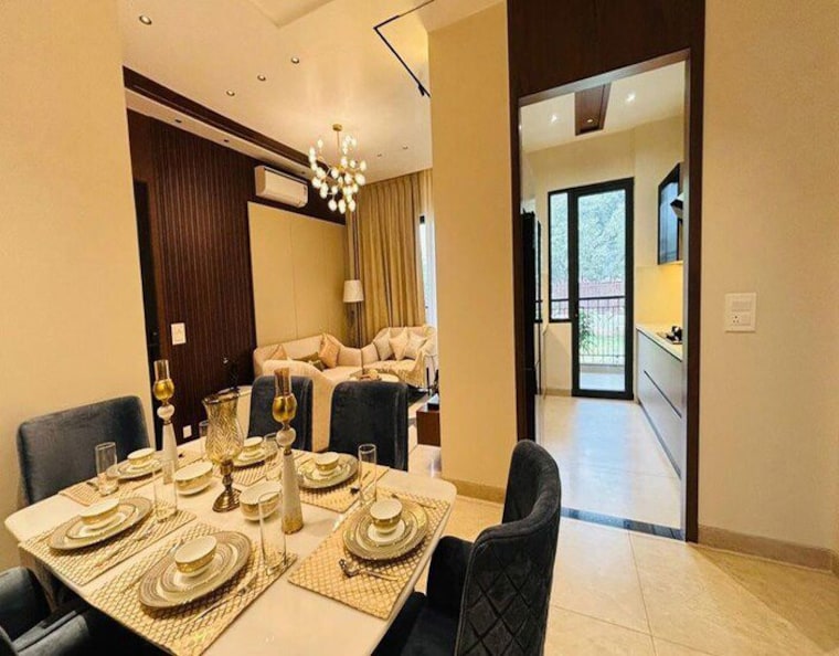 Dining area, stellar-heights 3 Bedroom 1915 Sq.Ft. Apartment In Sanauli Zirakpur 10449239