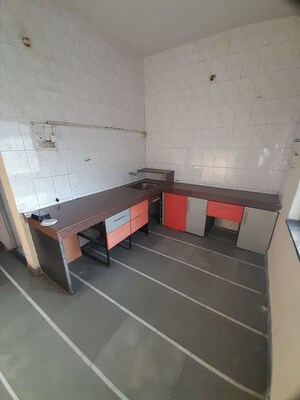 Kitchen in 3 BHK Apartment at Bhusari Colony – for Rent