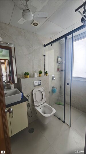 Bathroom in 3 BHK Apartment at Emaar Digi Homes, Sector 62 – for Rent