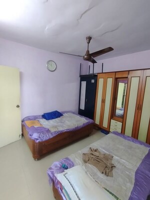 Bedroom in 2 BHK Apartment at Shreerang CHS, Shrirang Society – for Sale