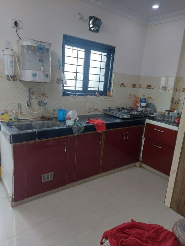 Kitchen, accurate-wind-chimes 2 Bedroom 1300 Sq.Ft. Apartment In Gachibowli Hyderabad 10439123