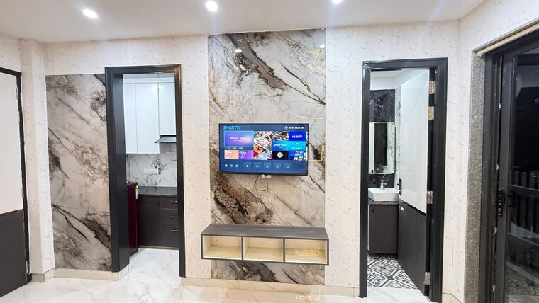 Bedroom, sushant lok ii 1 RK 200 Sq.Ft. Builder Floor In Sushant Lok ii Gurgaon 10449370
