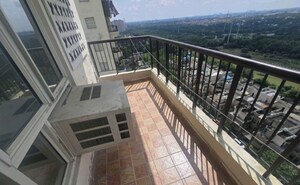 Balcony in 2 BHK Apartment at Supertech Czar Suites, Omicron I Greater Noida – for Rent