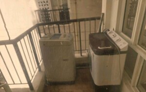 Kitchen in 2 BHK Apartment at Supertech Czar Suites, Omicron I Greater Noida – for Rent