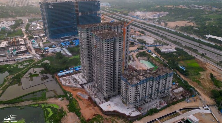 Master Plan, cybercity-west-brook 2 Bedroom 1210 Sq.Ft. Apartment In Kokapet Hyderabad 10449534