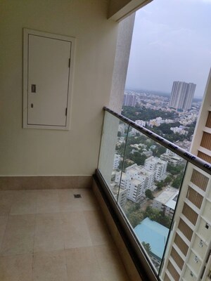 Balcony in 3 BHK Apartment at Aurobindo The Regent, Kondapur – for Sale