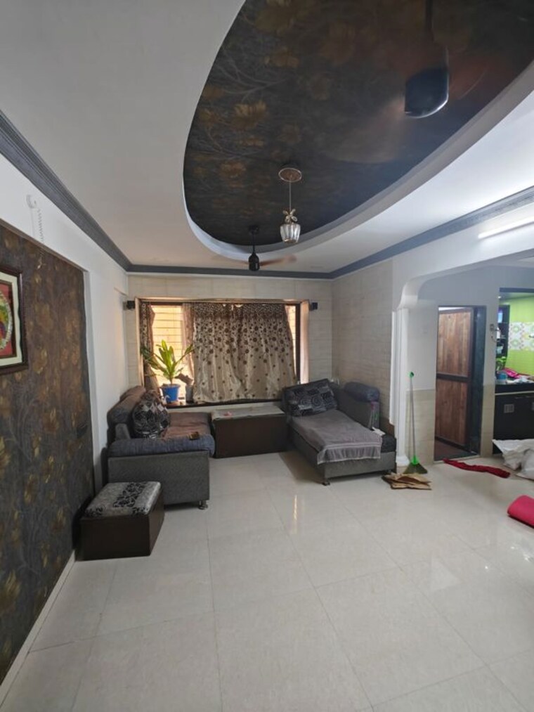 Living Room, kn-siddhi 2 Bedroom 700 Sq.Ft. Apartment In Kavesar Thane 10449575