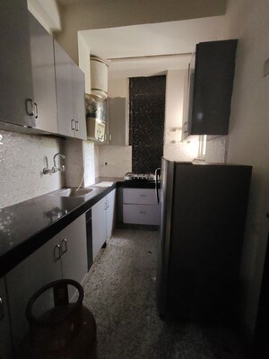 Kitchen in 2 BHK Builder Floor at Sushant Lok I – for Rent