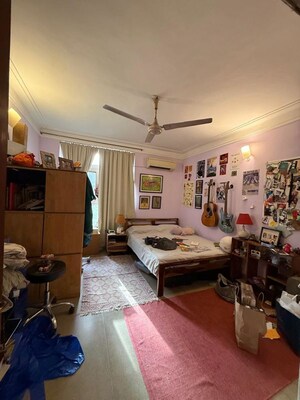 Bedroom in 2 BHK Builder Floor at Defence Colony – for Rent