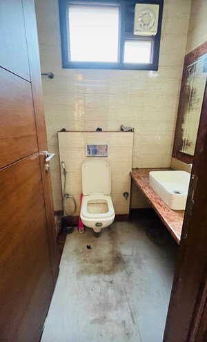 Bathroom in 2 BHK Builder Floor at Kalkaji – for Rent