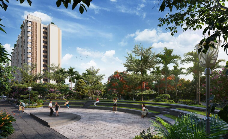 Garden, shriram-songs-of-the-earth 3 Bedroom 1440 Sq.Ft. Apartment In Madiwala Bangalore 10449658