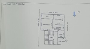 Floor Plan in  Apartment at Tanu Pukur – for Sale