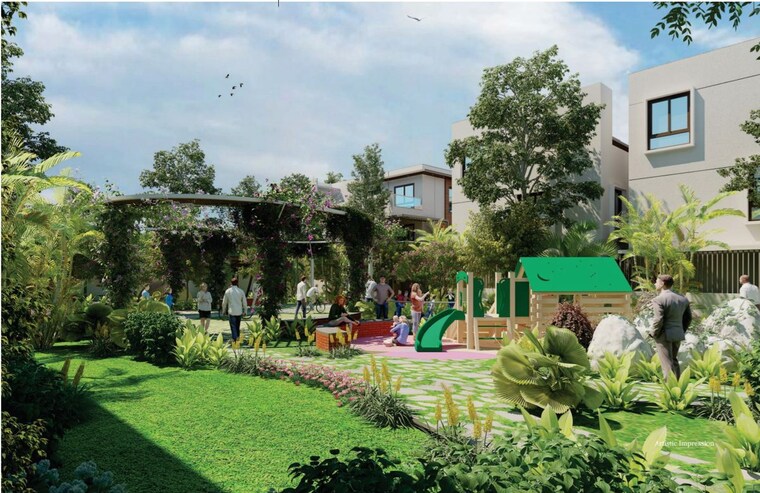 Garden, buildiko-spring-woods 4 Bedroom 2660 Sq.Ft. Villa In Sarjapur Bangalore 10449802