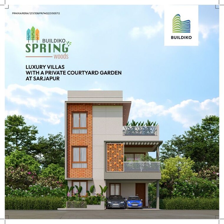 Exterior View, buildiko-spring-woods 4 Bedroom 2660 Sq.Ft. Villa In Sarjapur Bangalore 10449802