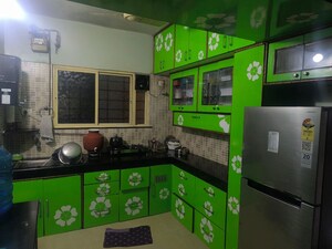 Kitchen in 2 BHK Builder Floor at Eiffel Developers City, Chakan – for Rent