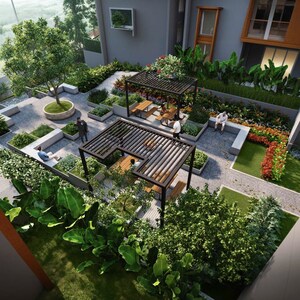 Balcony in 3 BHK Apartment at GRC Savora, Choodasandra – for Sale
